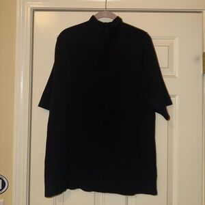 Ava & Viv Women’s Classic Black Turtleneck Top